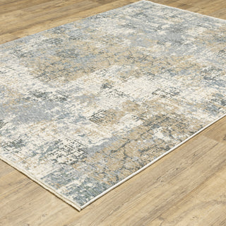 Oriental Weavers HAYDEN HAY08 Beige/ Blue Area Rug Alternate Image