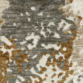 Oriental Weavers HAYDEN HAY10 Beige/ Rust Area Rug Close-up Image