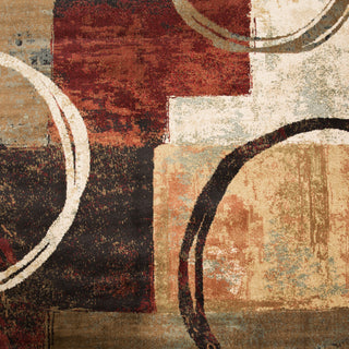 Oriental Weavers Hudson 2544B Brown/Black Area Rug Main Image