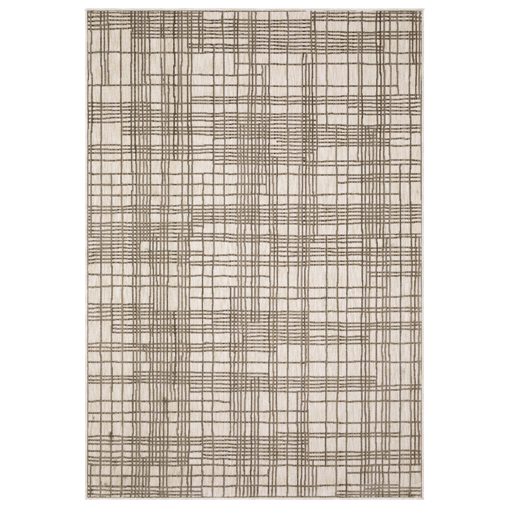 Oriental Weavers Hunter HNT01 Brown / Beige Area Rug main image
