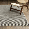 Oriental Weavers Hunter HNT02 Black / Ivory Area Rug Lifestyle Image Feature