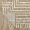 Oriental Weavers Hunter HNT03 Beige/ Ivory Area Rug Backing Image