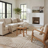 Oriental Weavers Hunter HNT03 Beige/ Ivory Area Rug Lifestyle Image Feature