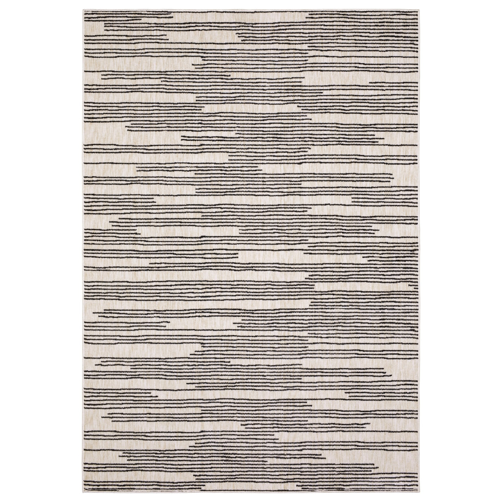 Oriental Weavers Hunter HNT04 Black / Beige Area Rug main image