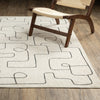 Oriental Weavers Hunter HNT06 Beige / Black Area Rug Lifestyle Image Feature