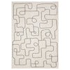 Oriental Weavers Hunter HNT06 Beige / Black Area Rug main image