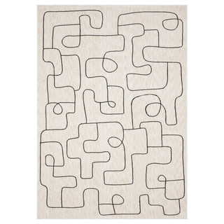 Oriental Weavers Hunter HNT06 Beige / Black Area Rug main image