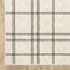Oriental Weavers Hunter HNT07 Beige / Black Area Rug Corner Image