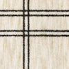Oriental Weavers Hunter HNT07 Beige / Black Area Rug Close-up Image