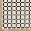 Oriental Weavers Hunter HNT08 aBeige/ Black Area Rug Corner Image