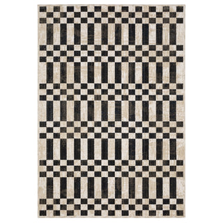 Oriental Weavers Hunter HNT10 Beige / Black Area Rug main image