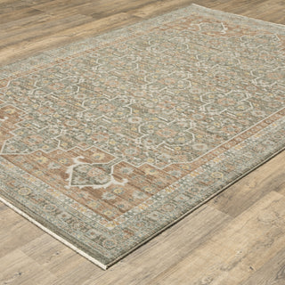Oriental Weavers Keaton KEA01 Brown / Rust Area Rug Alternate Image