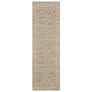 Oriental Weavers Keaton KEA01 Brown / Rust Area Rug Runner Image