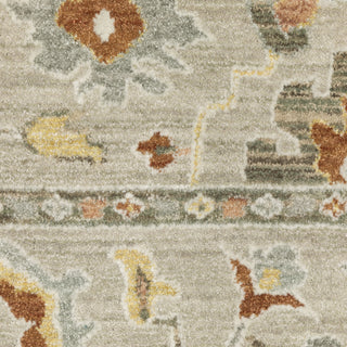 Oriental Weavers Keaton KEA03 Grey / Multi Area Rug Close-up Image