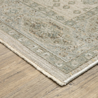 Oriental Weavers Keaton KEA04 Beige / Green Area Rug Corner Image