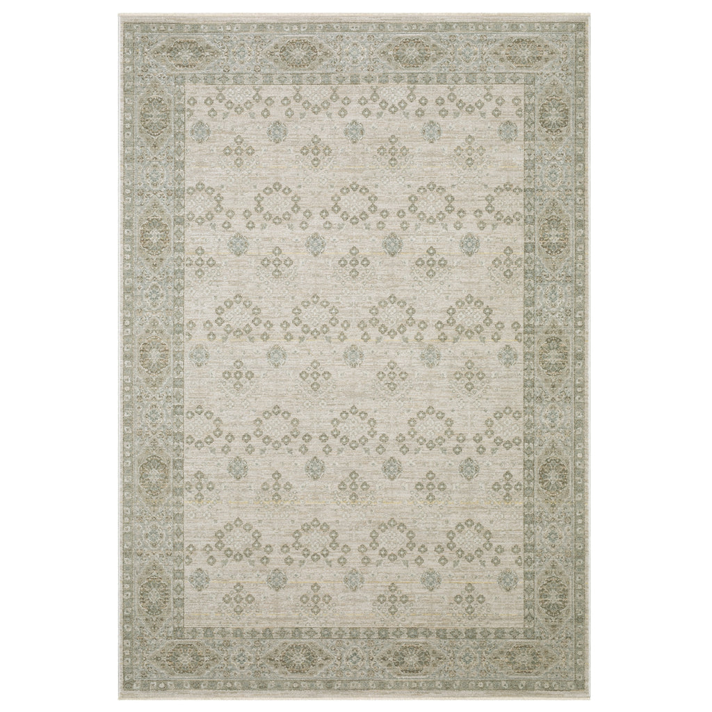 Oriental Weavers Keaton KEA04 Beige / Green Area Rug main image