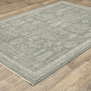 Oriental Weavers Keaton KEA07 Green / Beige Area Rug Alternate Image