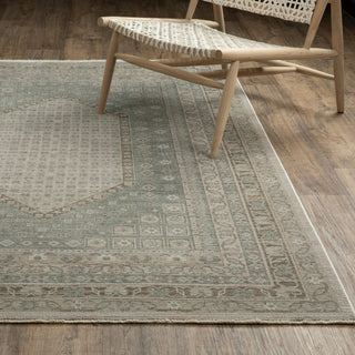 Oriental Weavers Keaton KEA08 Beige / Green Area Rug Lifestyle Image Feature