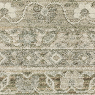 Oriental Weavers Keaton KEA08 Beige / Green Area Rug Close-up Image