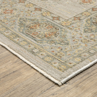 Oriental Weavers Keaton KEA09 Beige / Brown Area Rug Corner Image