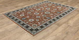 Oriental Weavers Keira KEI05 Rust/Grey Area Rug