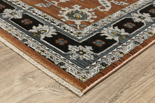 Oriental Weavers Keira KEI05 Rust/Grey Area Rug