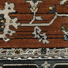 Oriental Weavers Keira KEI05 Rust/Grey Area Rug