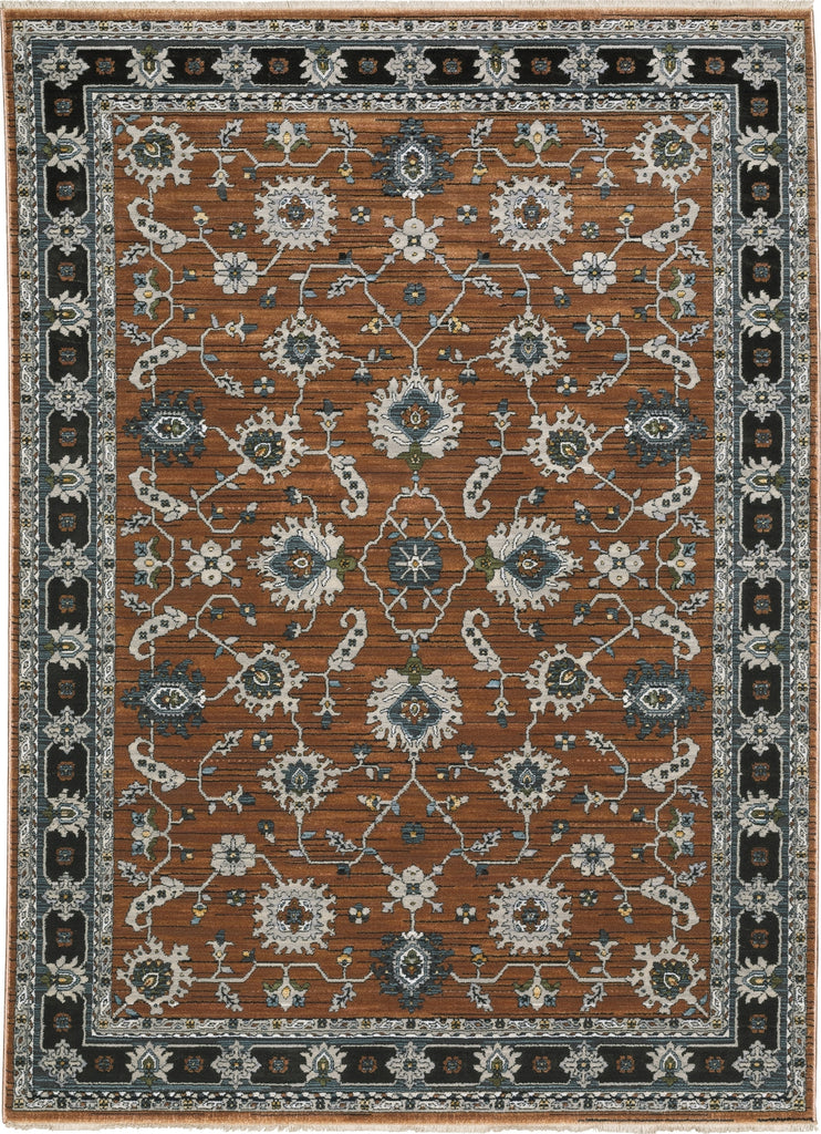 Oriental Weavers Keira KEI05 Rust/Grey Area Rug