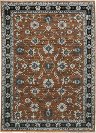 Oriental Weavers Keira KEI05 Rust/Grey Area Rug