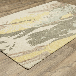 Oriental Weavers Kipton KIP02 Beige/Yellow Area Rug