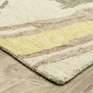 Oriental Weavers Kipton KIP02 Beige/Yellow Area Rug