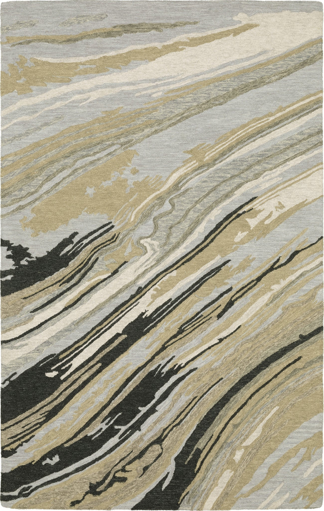 Oriental Weavers Kipton KIP05 Grey/Gold Area Rug