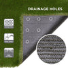 Oriental Weavers Landscape LAN01 Green/ Green Area Rug Close-up Image