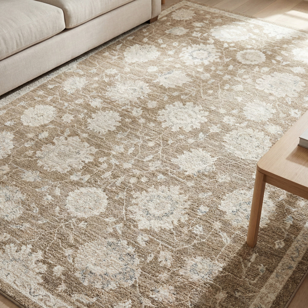 Oriental Weavers Lauren LRN10 Brown/ Beige Area Rug main image