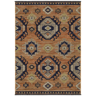 Oriental Weavers Legacy LGY01 Rust / Blue Area Rug main image