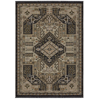 Oriental Weavers Legacy LGY03 Charcoal / Brown Area Rug Main Image