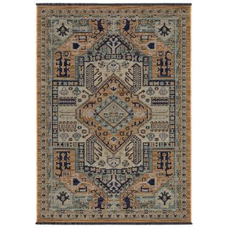 Oriental Weavers Legacy LGY04 Rust / Blue Area Rug main image