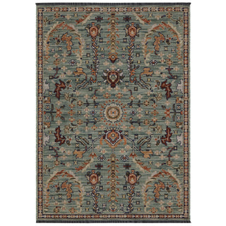 Oriental Weavers Legacy LGY05 Blue / Rust Area Rug main image
