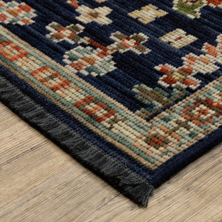 Oriental Weavers Legacy LGY06 Blue / Multi Area Rug Corner Image