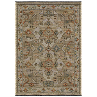 Oriental Weavers Legacy LGY08 Rust / Blue Area Rug main image