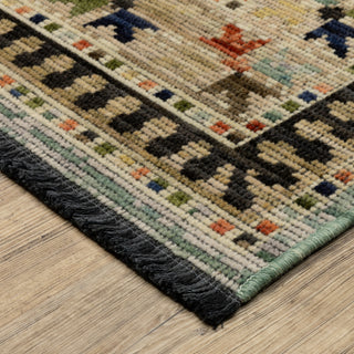 Oriental Weavers Legacy LGY10 Blue / Multi Area Rug Corner Image