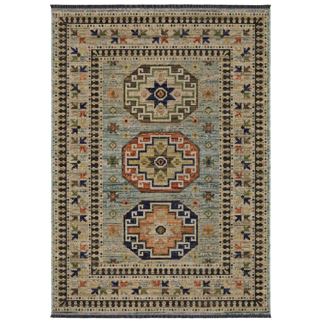 Oriental Weavers Legacy LGY10 Blue / Multi Area Rug main image