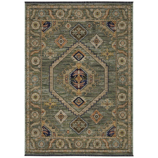 Oriental Weavers Legacy LGY12 Green / Multi Area Rug main image