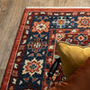 Oriental Weavers Lilihan 2061V Red/Blue Area Rug Corner Image