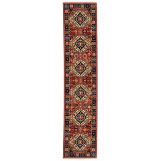 Oriental Weavers Lilihan 2061V Red/Blue Area Rug Runner Image