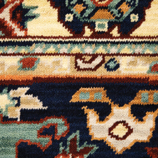 Oriental Weavers Lilihan 2062R Red/Blue Area Rug Close-up Image