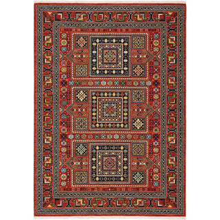 Oriental Weavers Lilihan 002C6 Red/Multi Area Rug Main Image