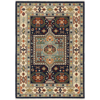 Oriental Weavers Lilihan 041H6 Blue/Ivory Area Rug Main Image