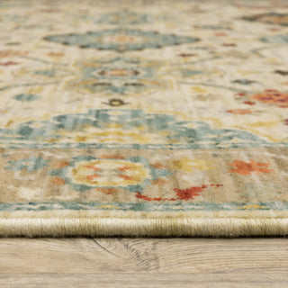 Oriental Weavers Lilihan 4601W Beige/Multi Area Rug Pile Image