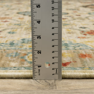 Oriental Weavers Lilihan 4601W Beige/Multi Area Rug Pile Image